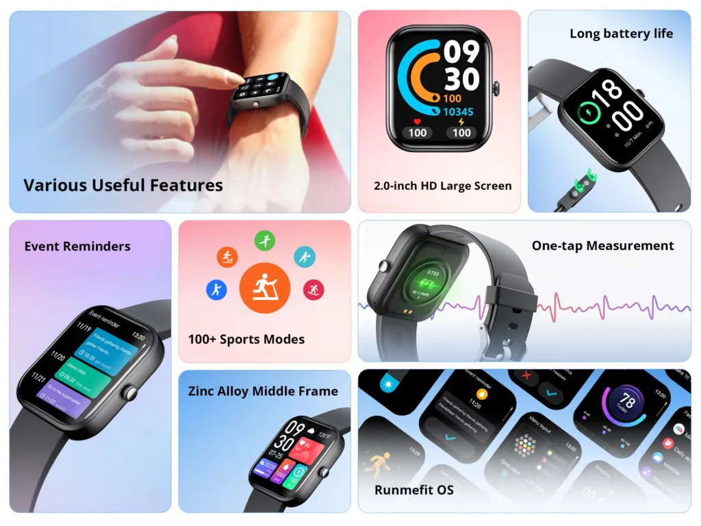 Shop-Boutique smartwatch features